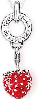 Eine Erdbeer-Charm-Kette von Thomas Sabo